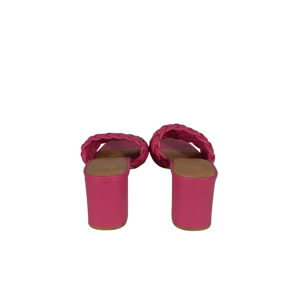 Seychelles Woven Fuchsia Connoisseur Mule Sandals Size 10 - Picture 5 of 8